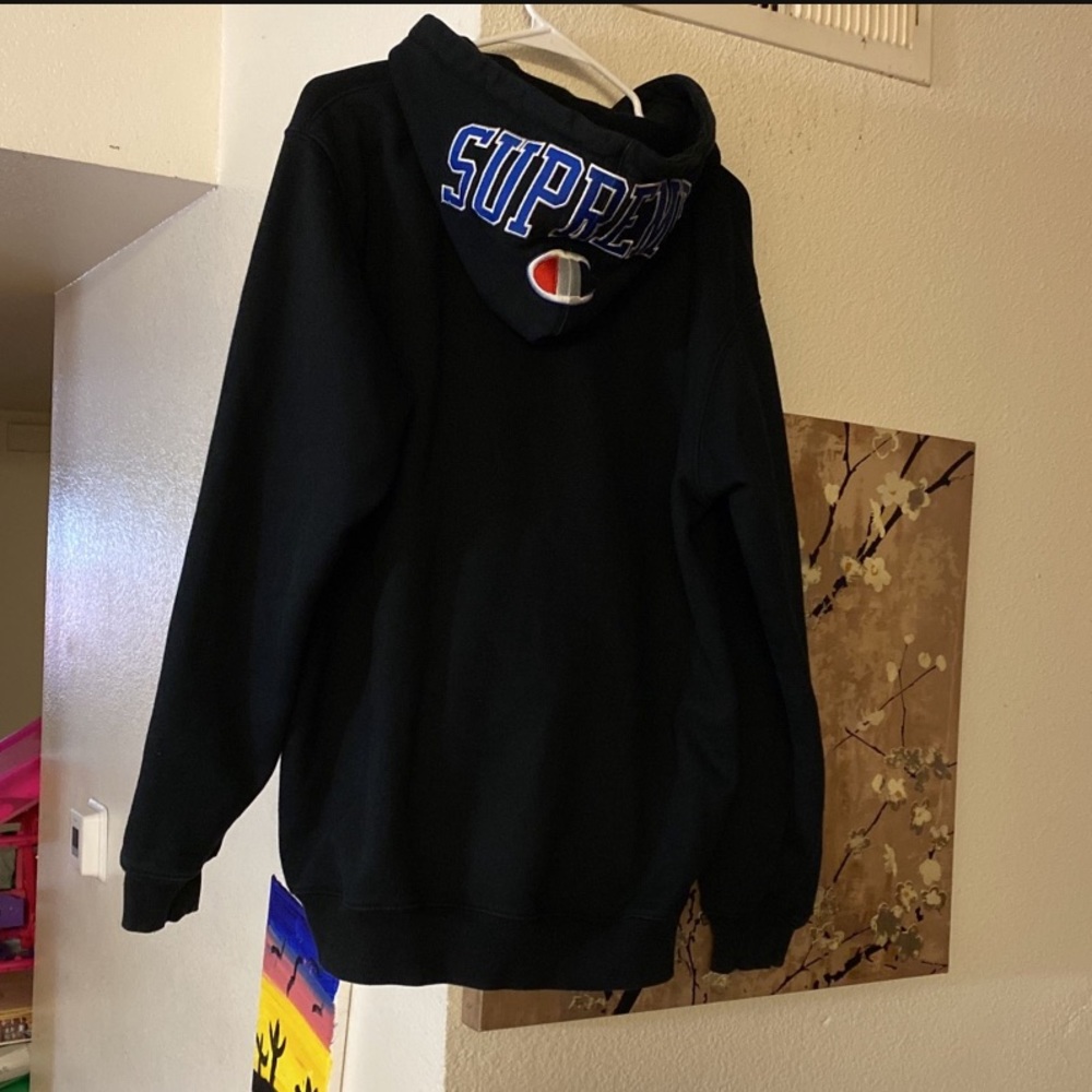 Supreme x champion hoodie